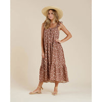 Rylee and Cru dresses Rylee and Cru Abbie Tiered Womens Maxi || Wild Floral
