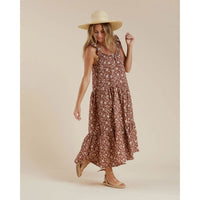 Rylee and Cru dresses Rylee and Cru Abbie Tiered Womens Maxi || Wild Floral