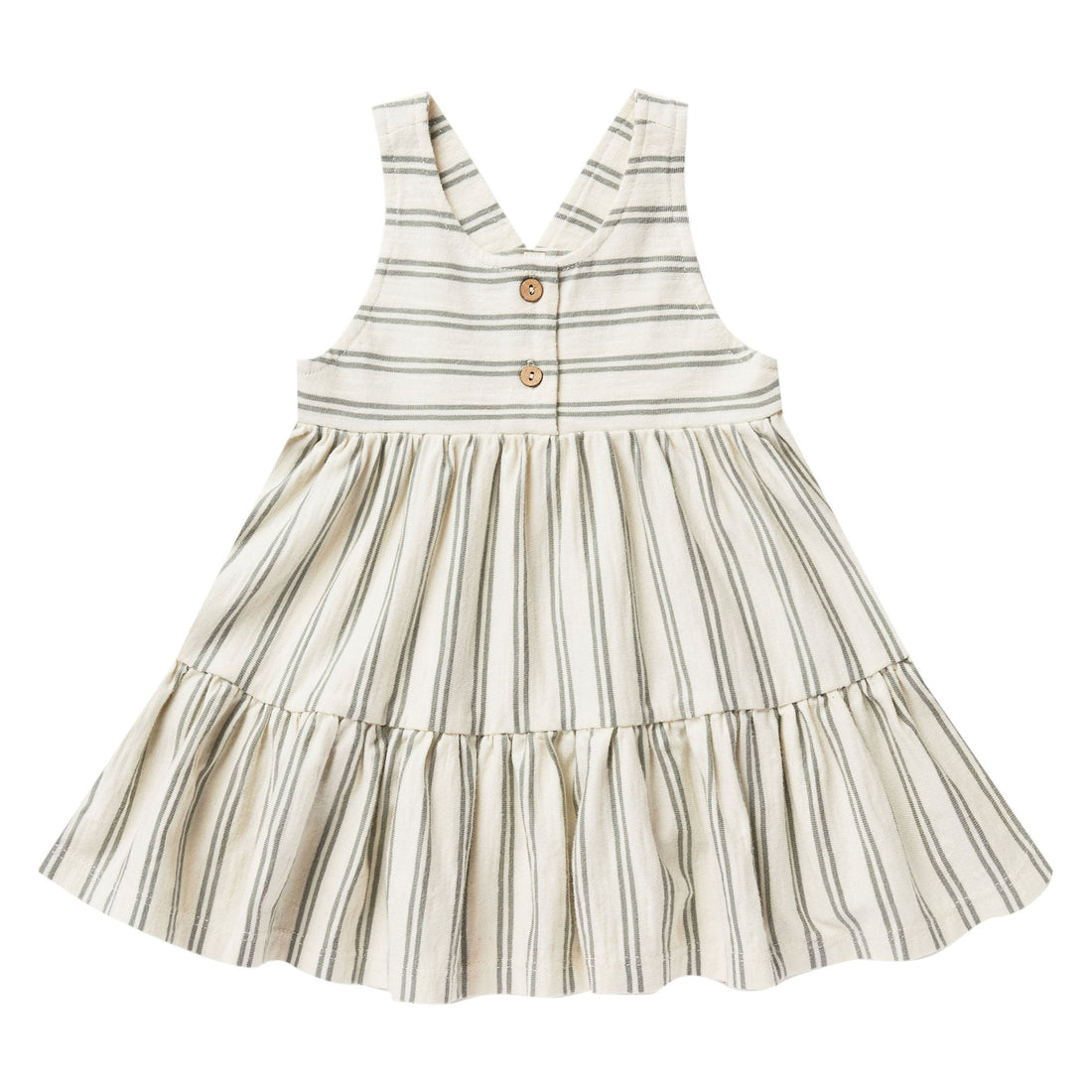 Rylee and Cru dresses Rylee and Cru Ruby Swing Dress | Aqua Stripe