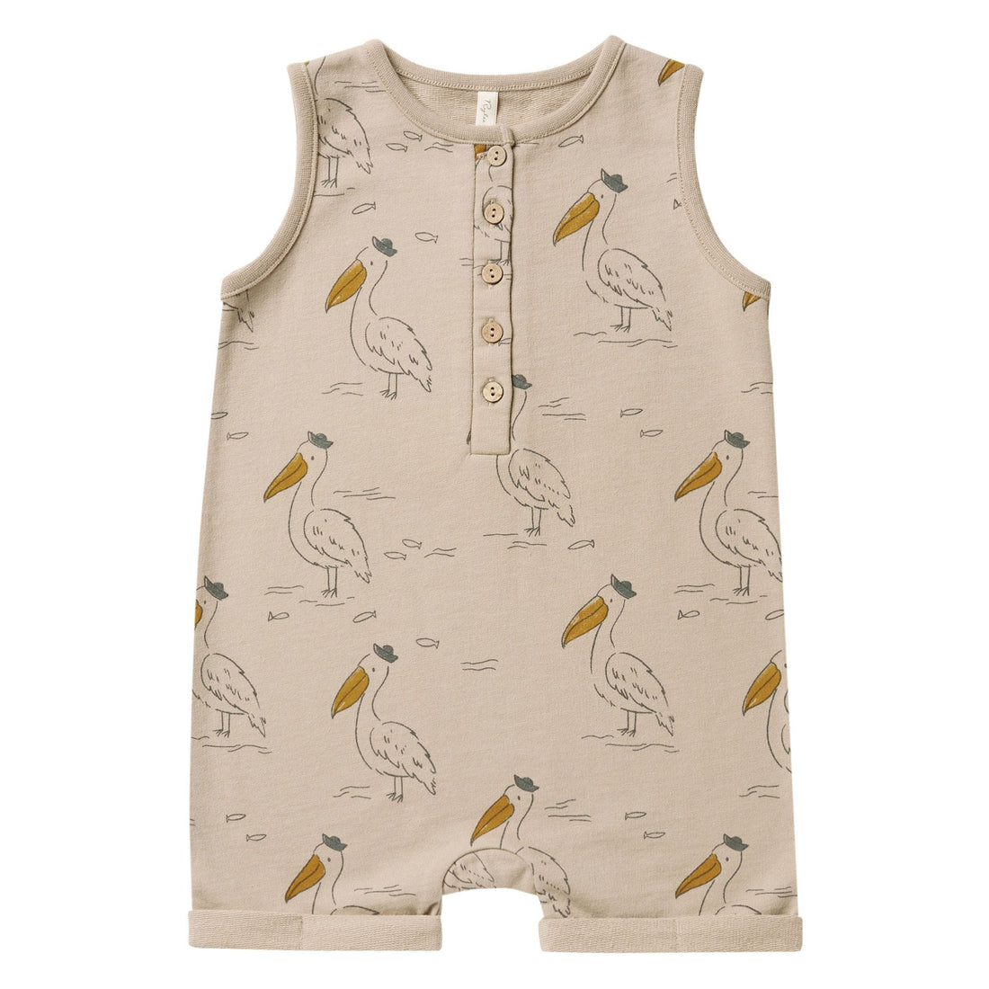Rylee and Cru rompers Rylee and Cru Davis Romper | Pelicans
