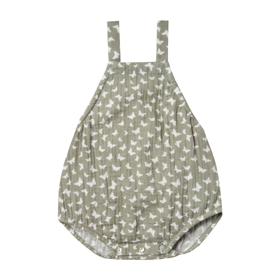 Rylee and Cru rompers Rylee and Cru Seafoam Butterfly Norah Romper