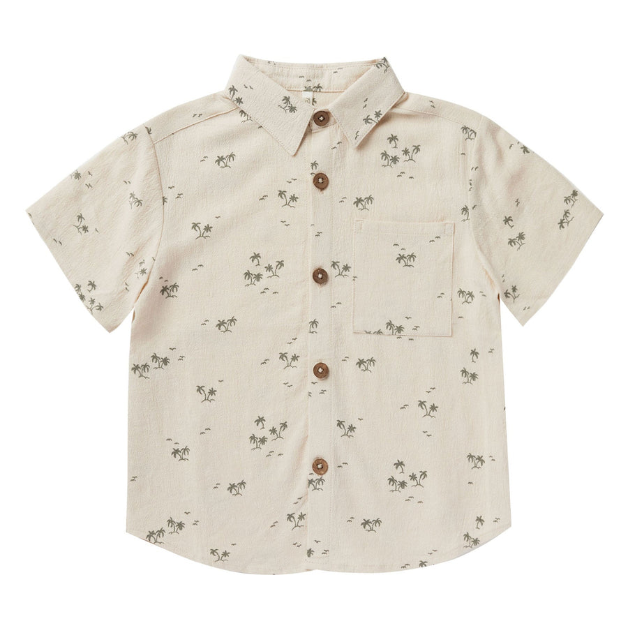 Rylee and Cru shirts Rylee and Cru Collared Shirt | Palms