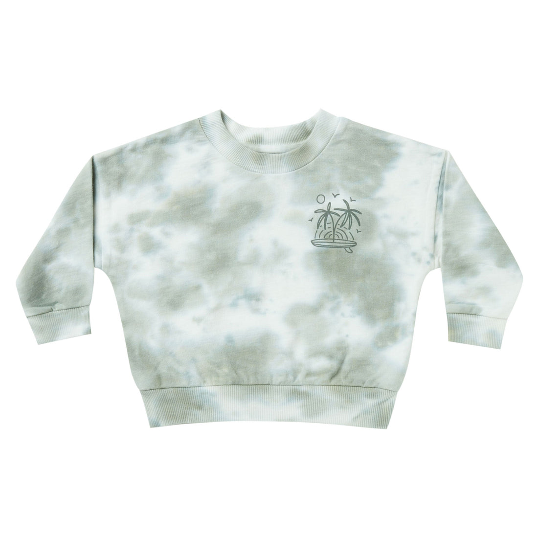 Rylee and Cru sweatshirts Rylee and Cru Sweatshirt | Aqua Tie Dye