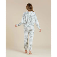 Rylee and Cru sweatshirts Rylee and Cru Womens Sweatshirt || Aqua Tie Dye