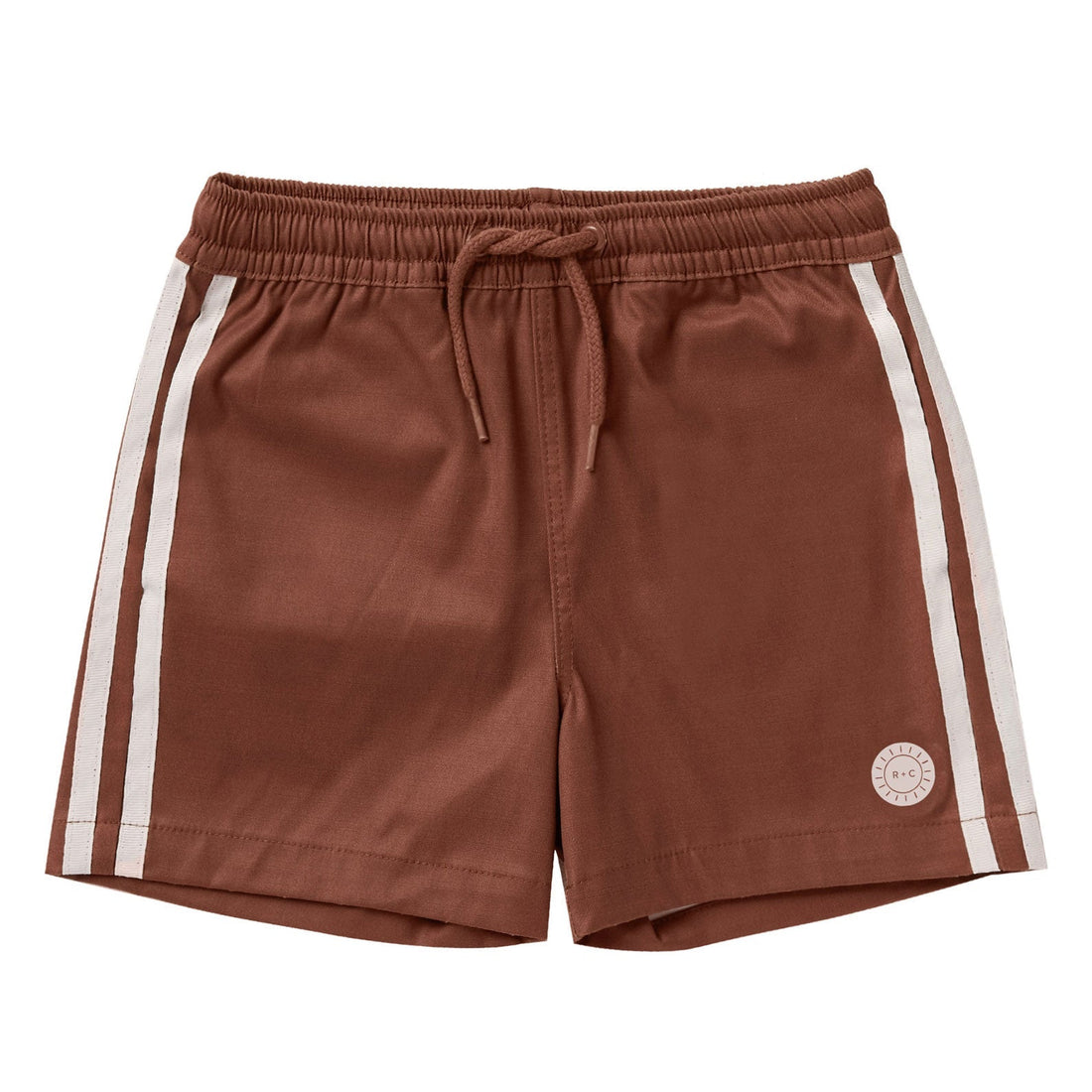 Rylee and Cru swim Rylee and Cru Boardshort | Redwood Stripe