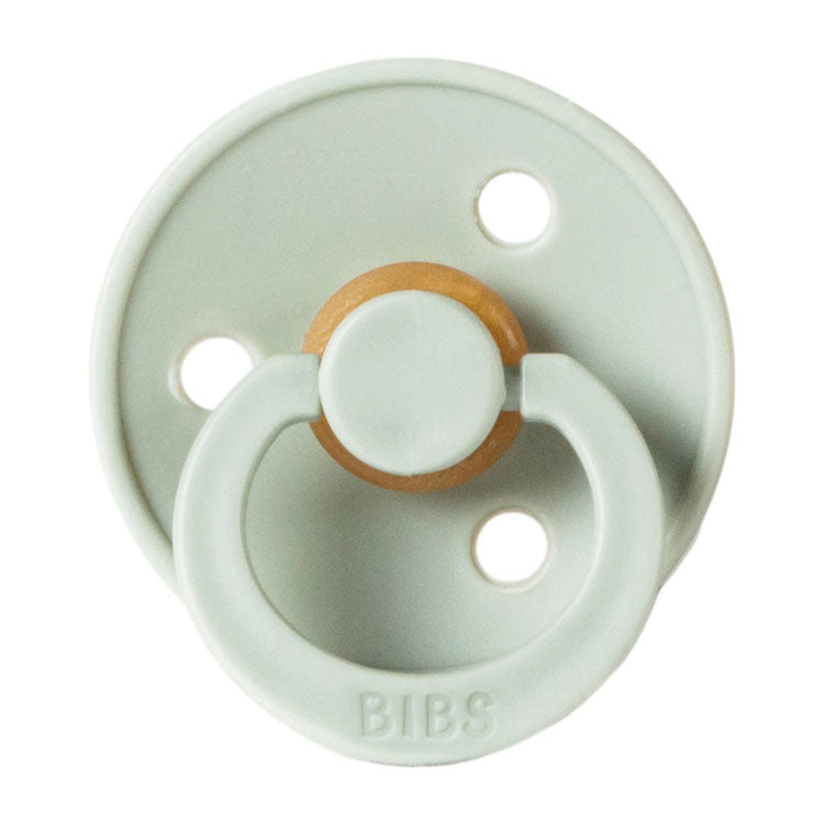 Mushie Sage Bibs Pacifier