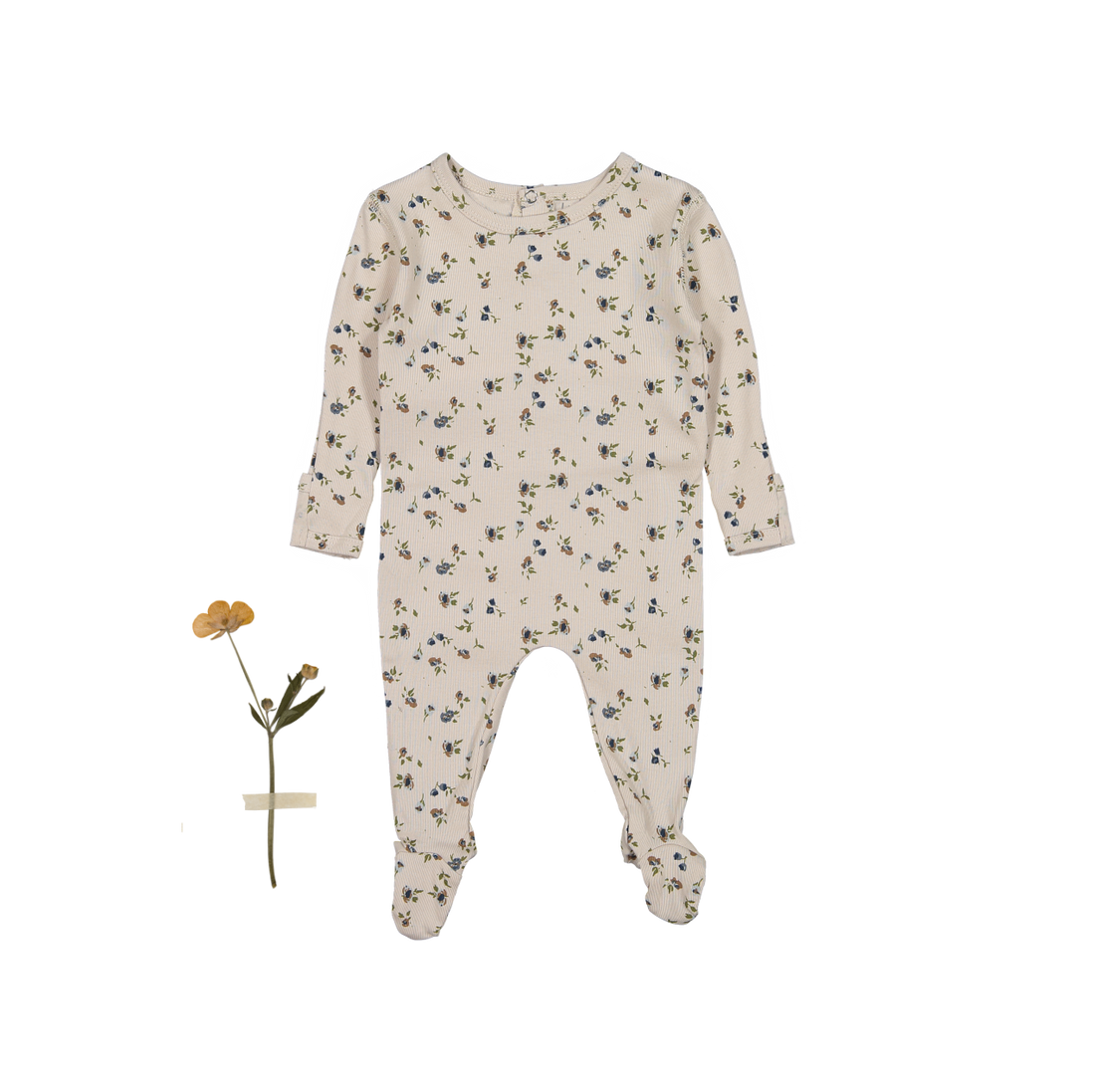 Lovely Littles The Romper - Floral Sand