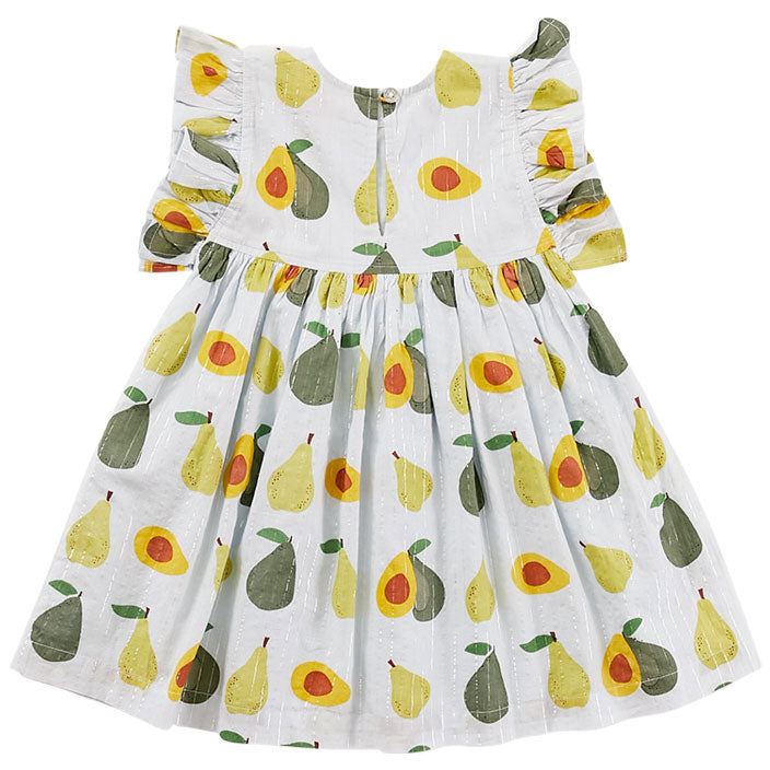 Pink Chicken Wan Blue Avocado Pear Sarita Dress