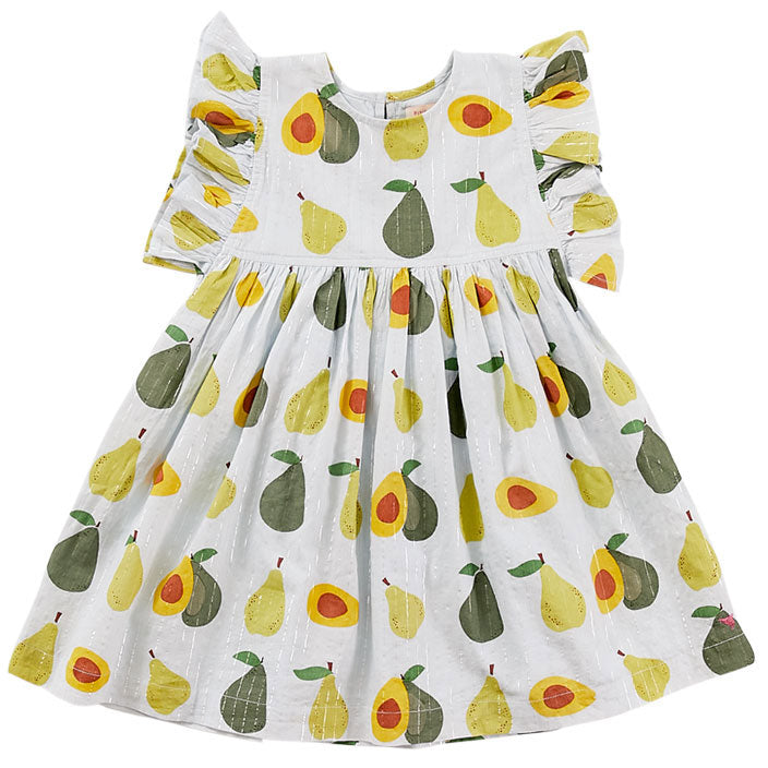 Pink Chicken Wan Blue Avocado Pear Sarita Dress