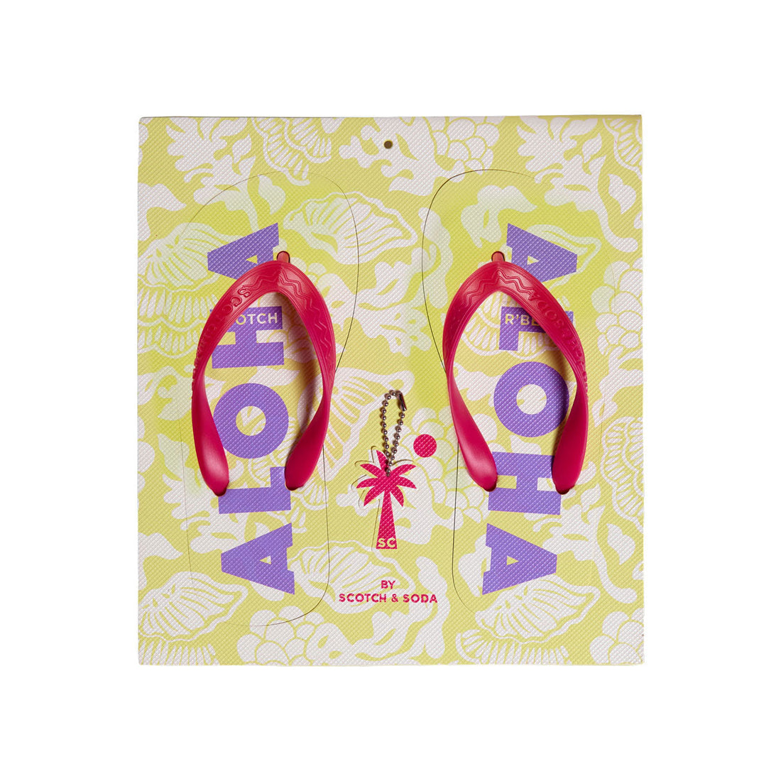 Scotch Shrunk shoes Scotch Shrunk Yellow Aloha Sandals