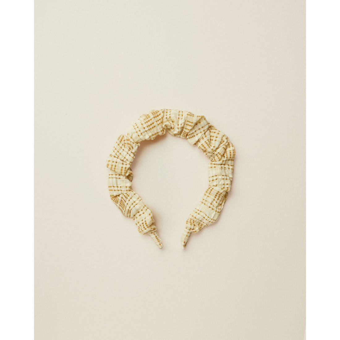 Noralee Lemon Gathered Headband | Lemon