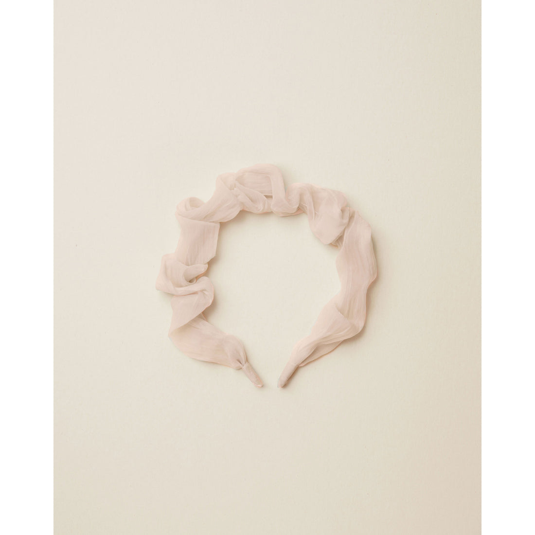 Noralee Soft-Blush Gathered Headband | Soft Blush
