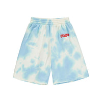 Beau Loves Blue Clouds Tie Dye Shorts
