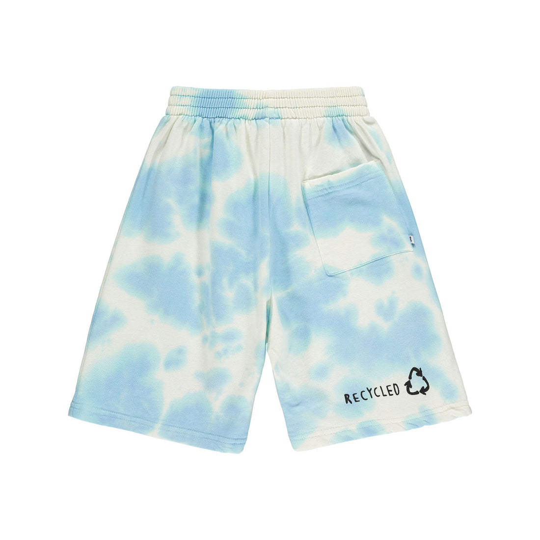 Beau Loves Blue Clouds Tie Dye Shorts