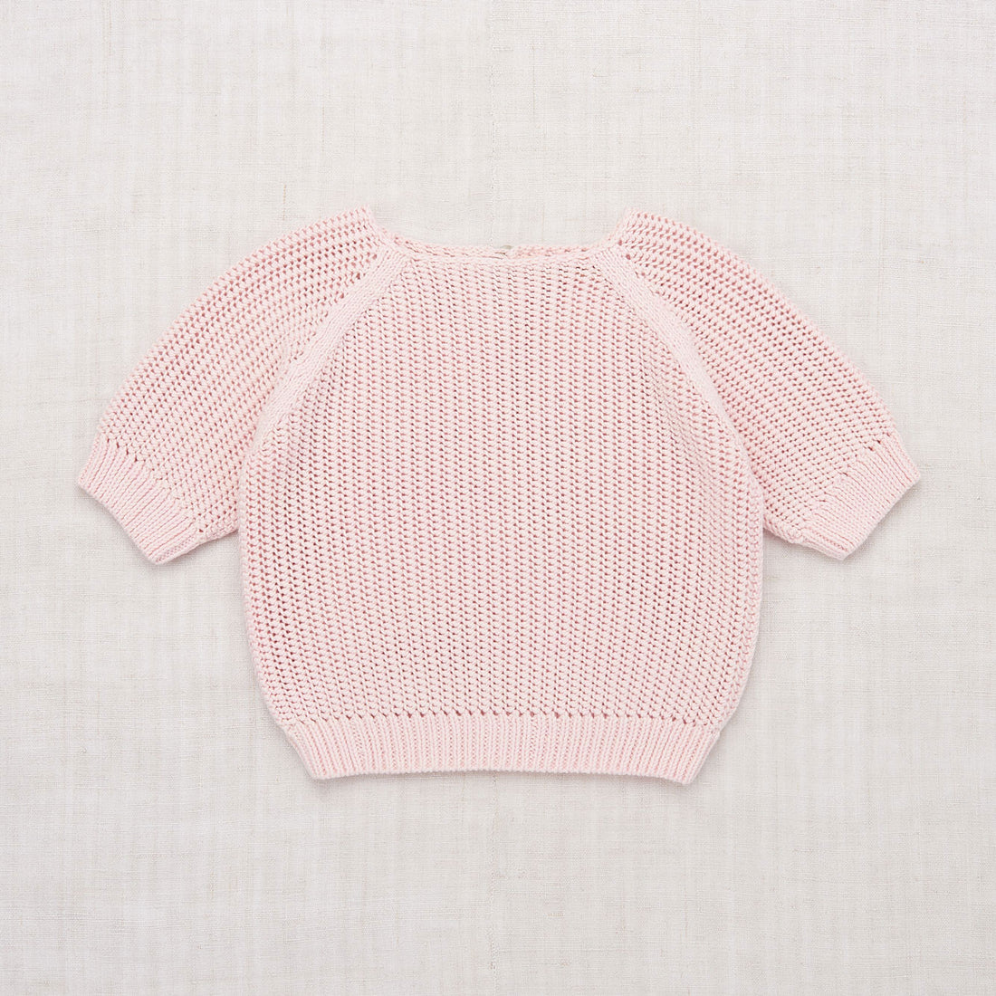 Misha and Puff English Rose Short Sleeve Breezy Sweater