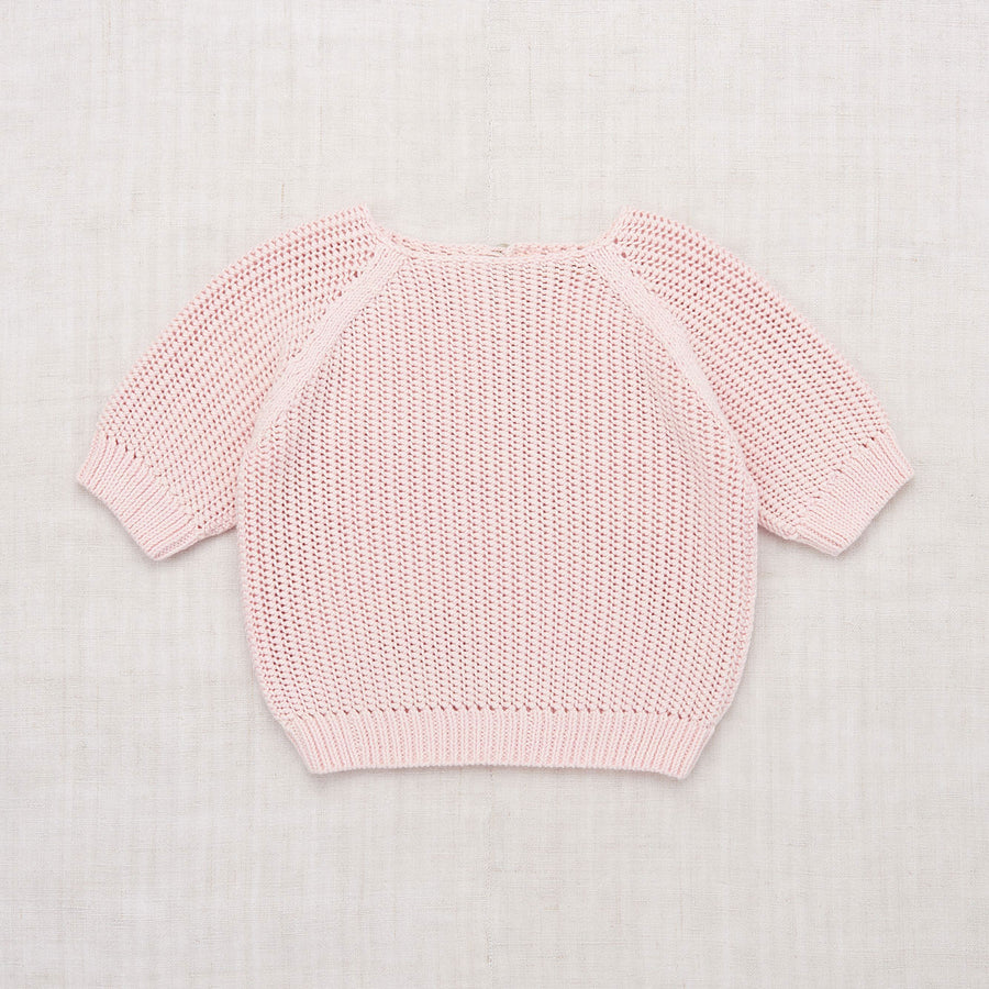 Misha and Puff English Rose Short Sleeve Breezy Sweater