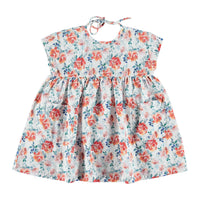Piupiuchick Flowers Gauze Open Back Dress