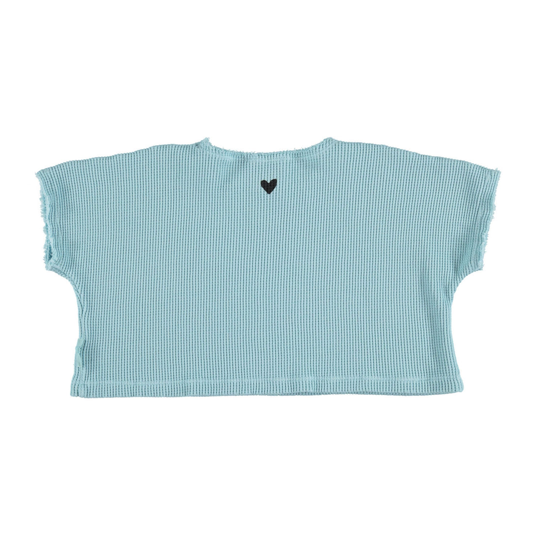 Piupiuchick Mist Blue Lamour Waffle Tee