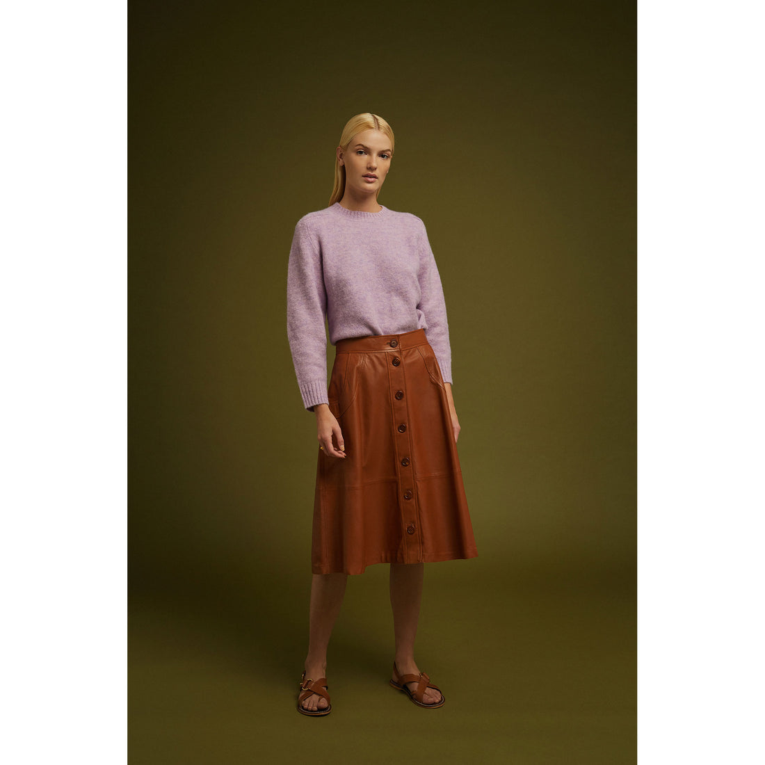 Soeur Camel Irish Skirt