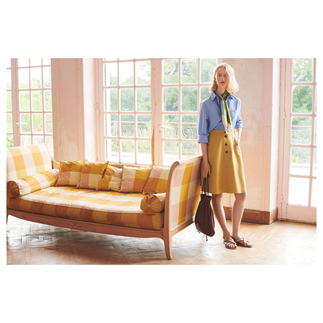 Soeur Banana Julliet Flair Skirt