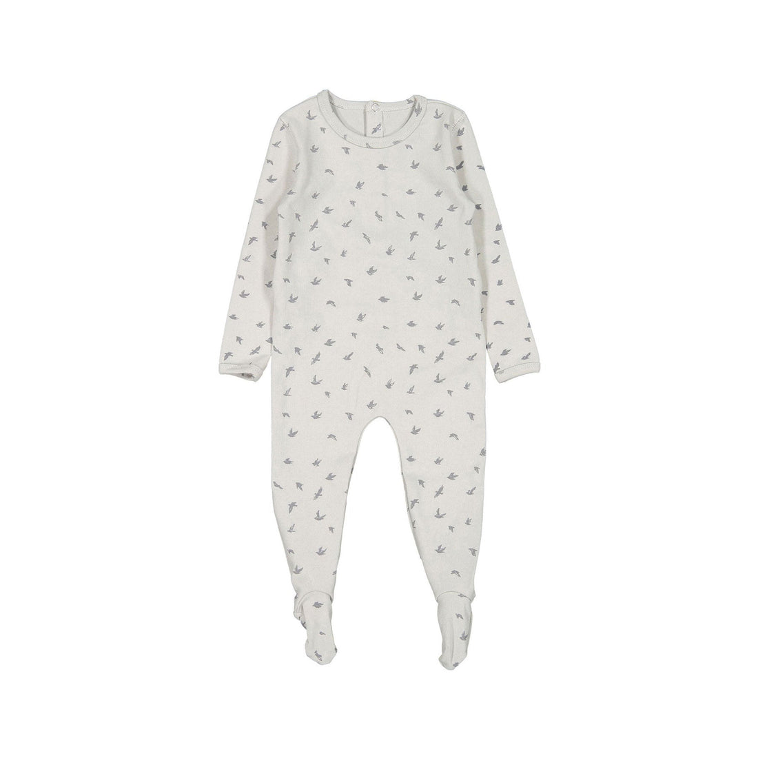 Smalls footies Smalls Grey Bird Footie
