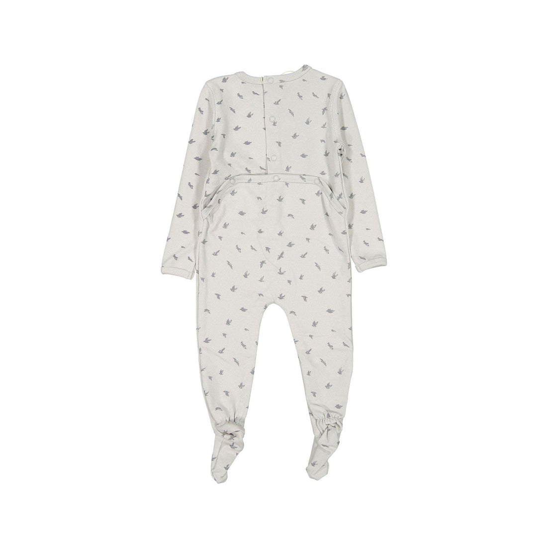 Smalls footies Smalls Grey Bird Footie