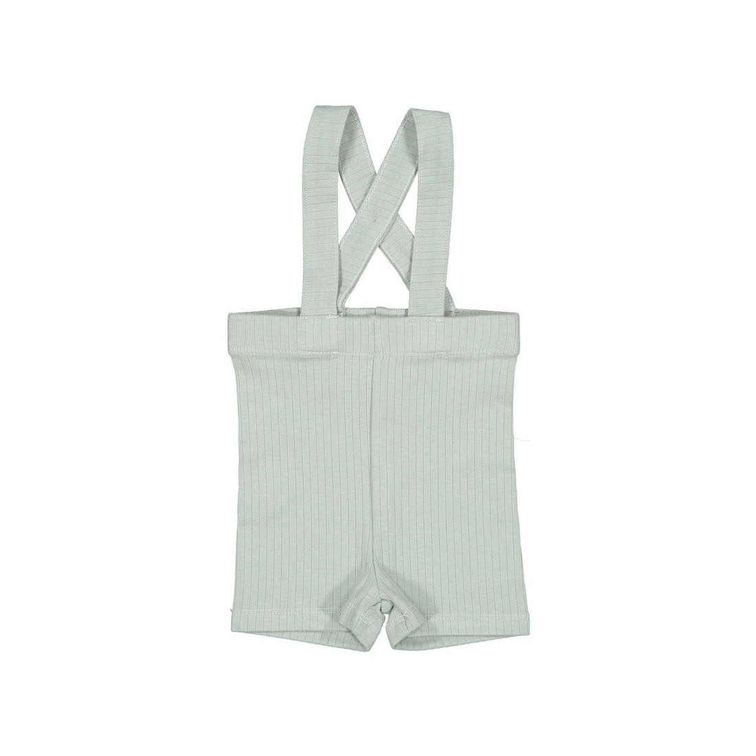 Smalls sets Smalls Green Ribbed Suspender Short Set