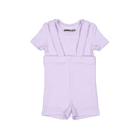 Smalls sets Smalls Lavender Ribbed Suspender Short Set