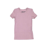 Smalls sets Smalls Mauve Ribbed Suspender Short Set