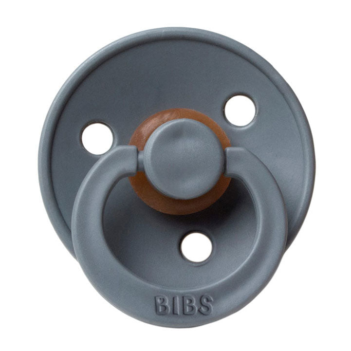 Mushie Smoke Bibs Pacifier