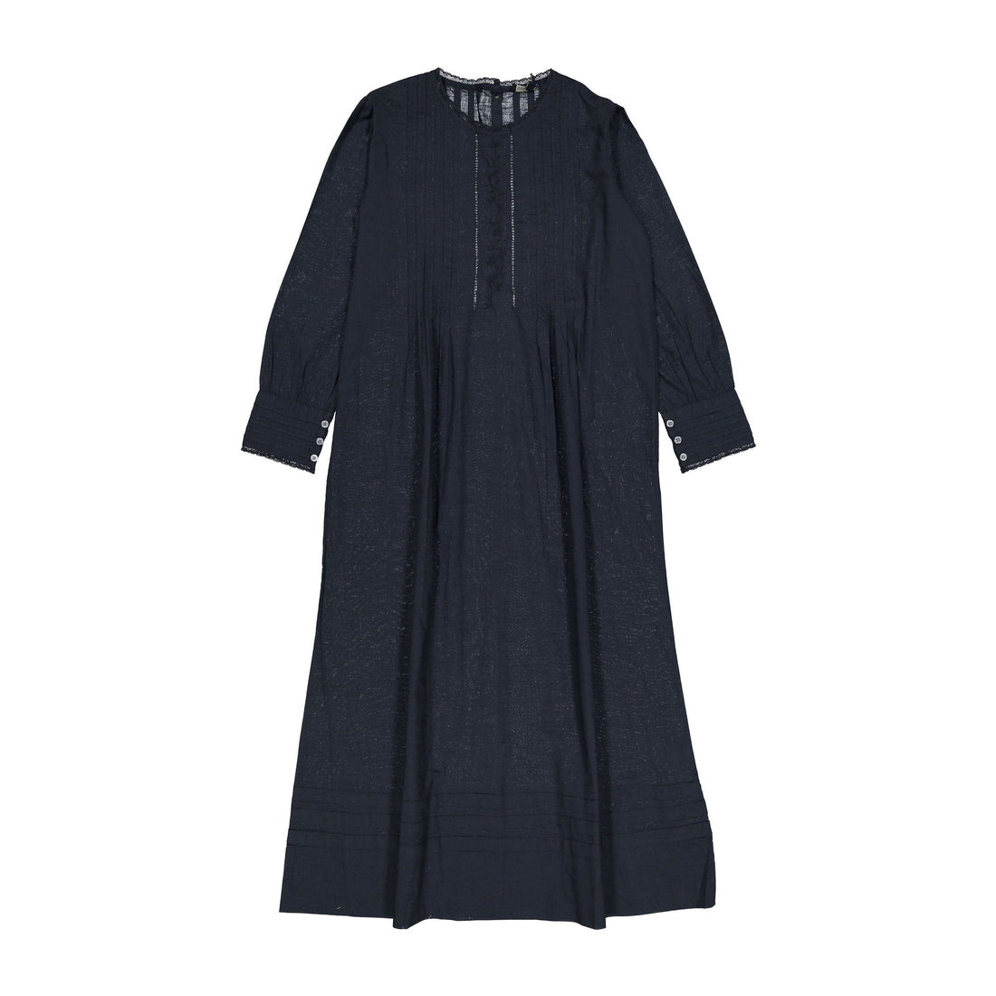Soeur Charcoal Grey Foi Embroidered Detail Womens Dress