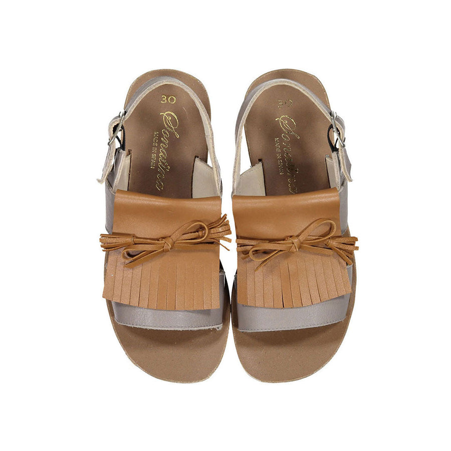 Sonatina shoes Sonatina Camel/Lavender Nazareth Sandals