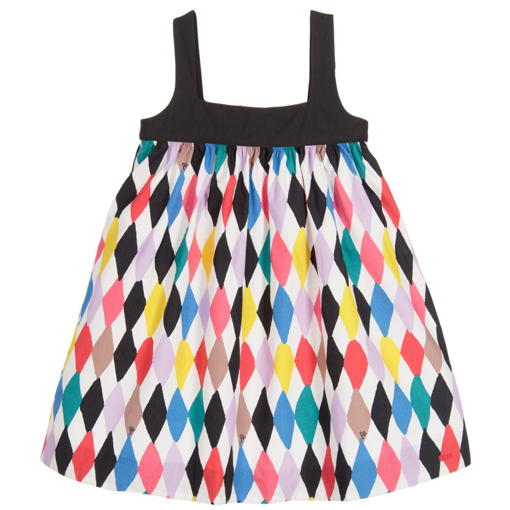Sonia Harlequin Printed Sundress - Ladida