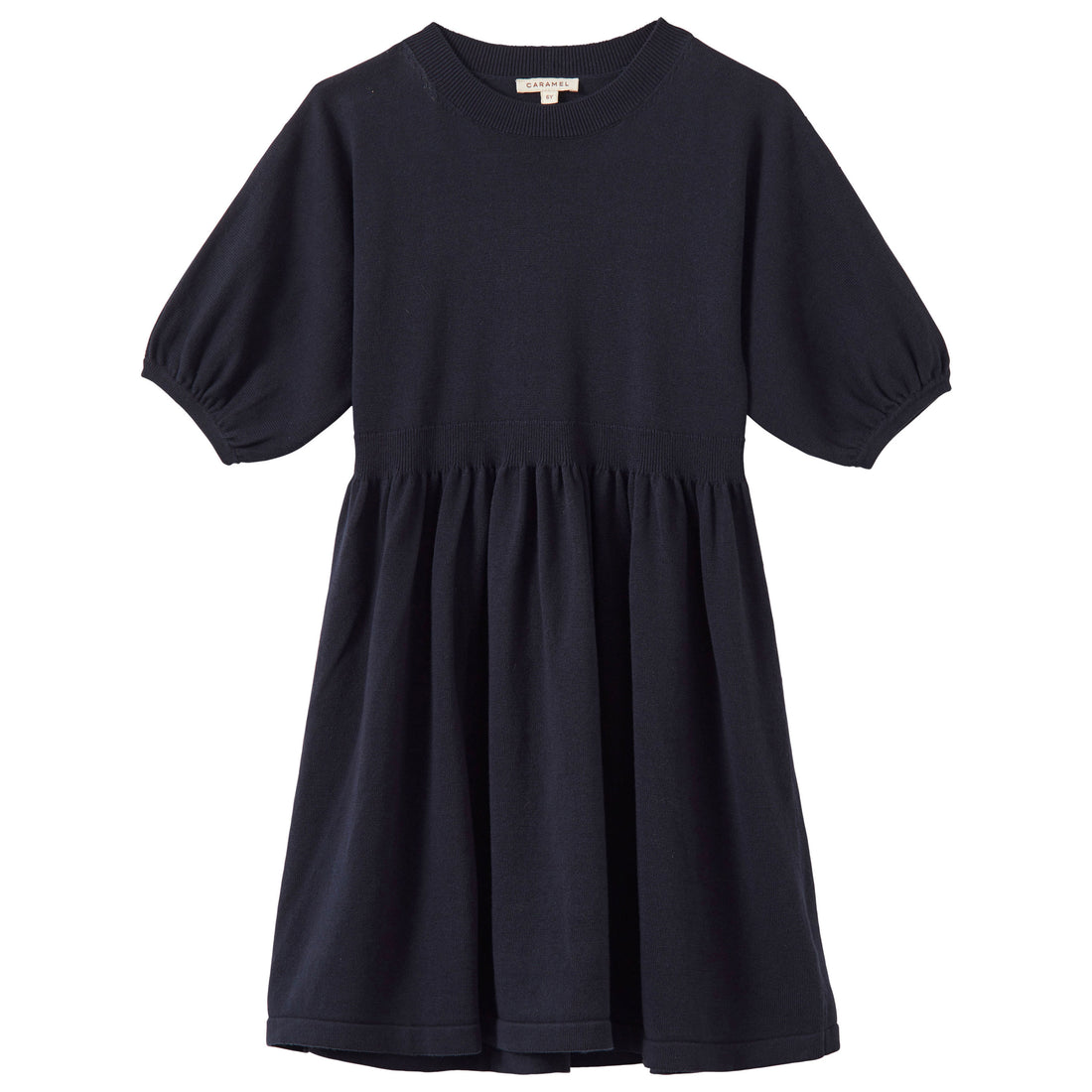 Caramel Navy Soybean Dress