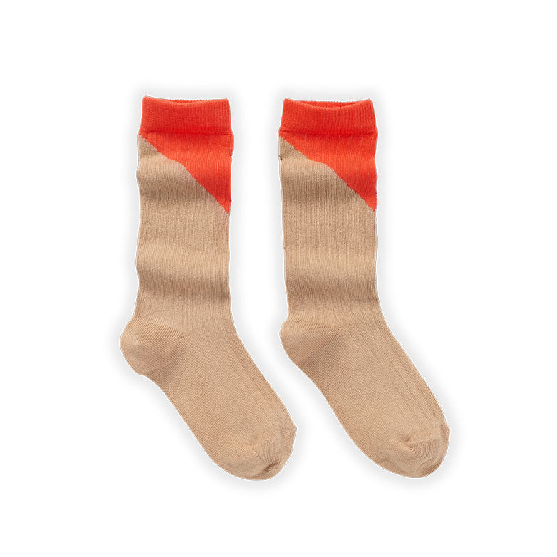 Sproet and Sprout accessories Sproet and Sprout Poppy Red High Socks