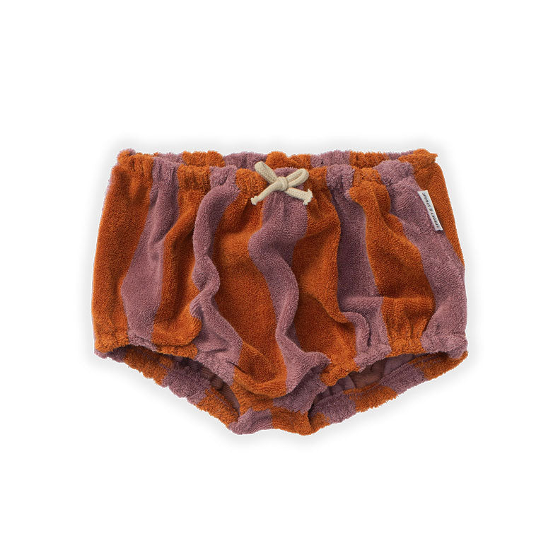 Sproet and Sprout bottoms Sproet and Sprout Orchid Stripe Terry Bloomers