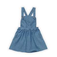 Sproet and Sprout dresses Sproet and Sprout Denim Blue Denim Salopette Dress