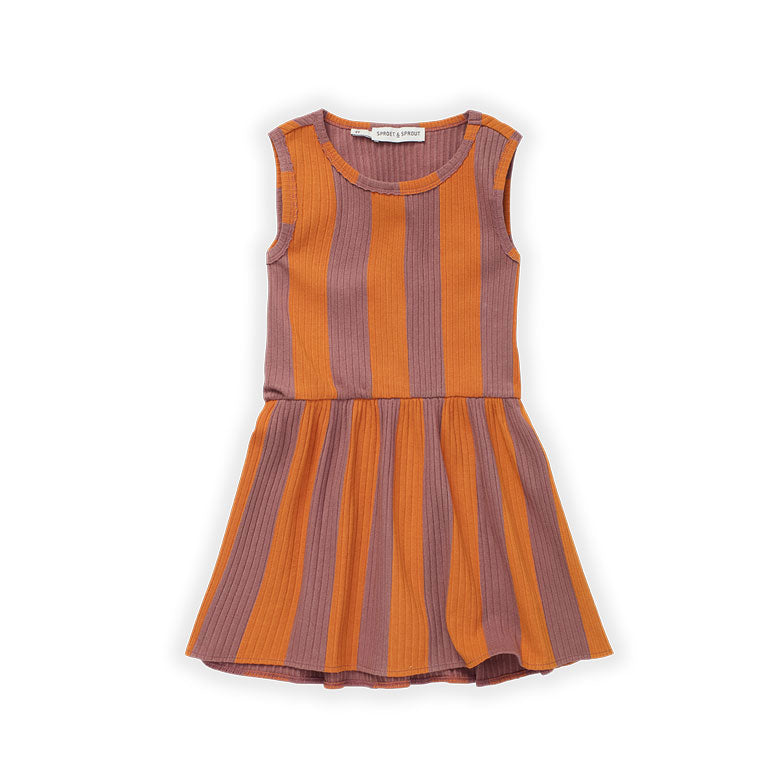 Sproet and Sprout dresses Sproet and Sprout Orchid Stripe Sleeveless Dress