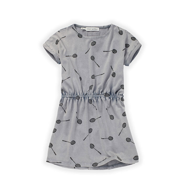 Sproet and Sprout dresses Sproet and Sprout Stone Grey Badminton Skater Dress