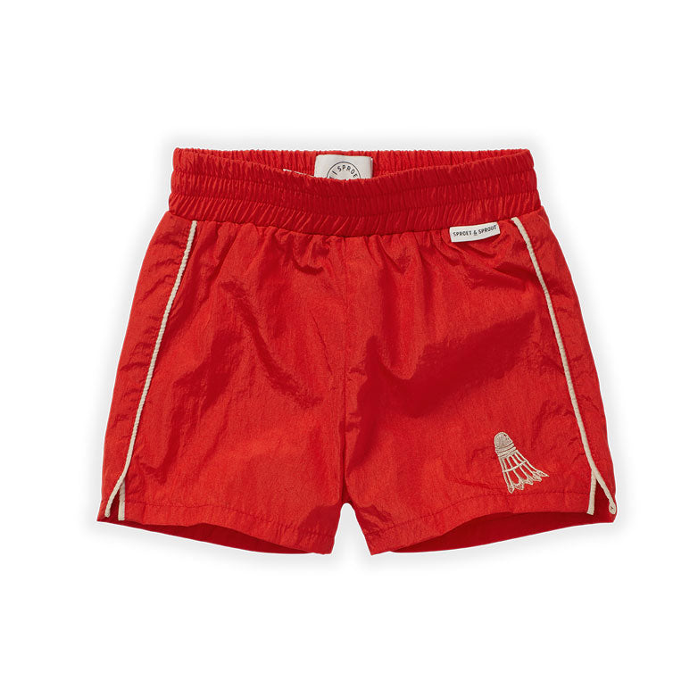 Sproet and Sprout Shorts Sproet and Sprout Poppy Red Sport Shorts