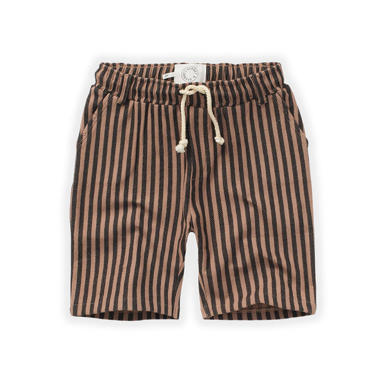 Sproet and Sprout Shorts Sproet and Sprout Toast Stripe Bermuda Shorts