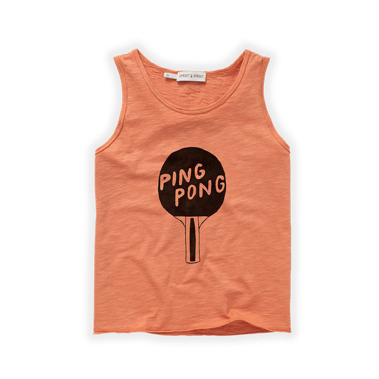 Sproet and Sprout tees Sproet and Sprout Cafe Ping Pong Tanktop