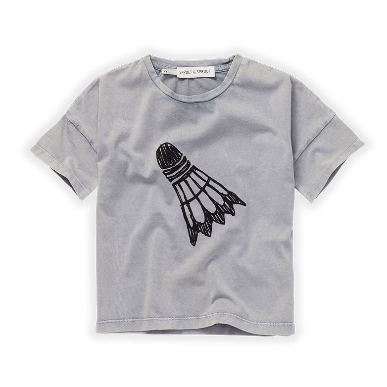 Sproet and Sprout tees Sproet and Sprout Stone Grey Shuttle T-Shirt