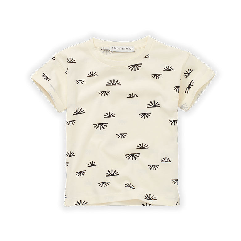 Sproet and Sprout tees Sproet and Sprout Summer White Sunshine T-Shirt