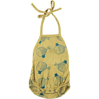 Picnik Yellow Fishman Romper