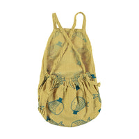 Picnik Yellow Fishman Romper