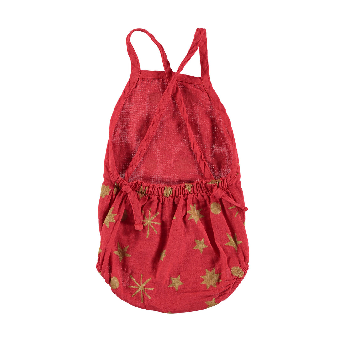 Picnik Red Star Romper