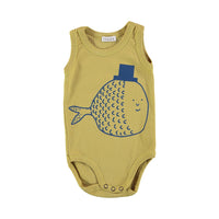 Picnik Yellow Fishman Onesie