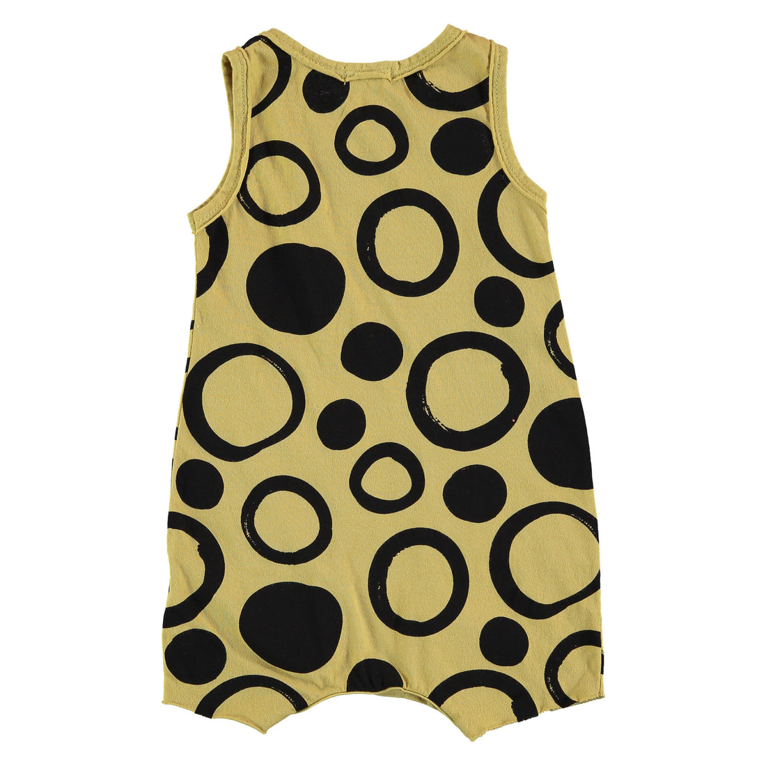 Picnik Yellow Circles Romper