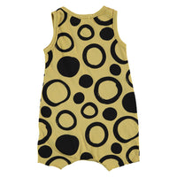 Picnik Yellow Circles Romper